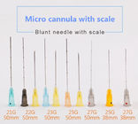 Lastic Surgery Cosmetic Cannula Sterile 21G Blunt Tip Needle