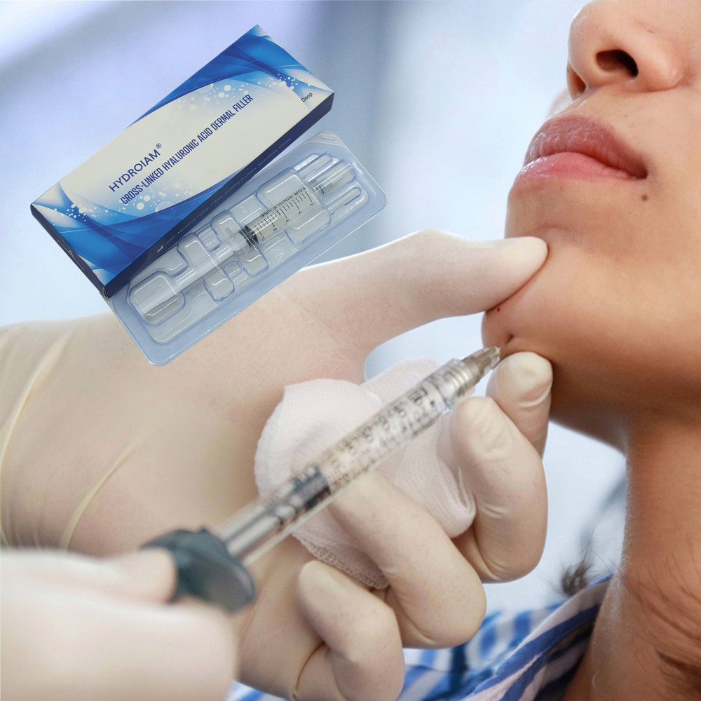 24mg/ml Injectable Hyaluronic Acid Dermal Filler For Wrinkle Smoothing