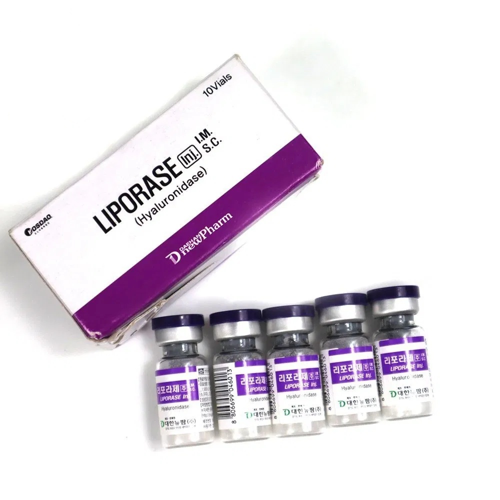 Korean Hyaluronidase Dissolve Hyaluronic Acid Injection Liporase Ha Dermal Filler Dissolve Hyaluronic Acid Filler