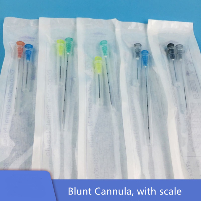 Blunt 25g X 50mm Cannula Piercing Needles For Hyaluronic Acid Fillers